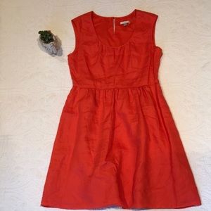 J. Crew Blood-orange Sundress